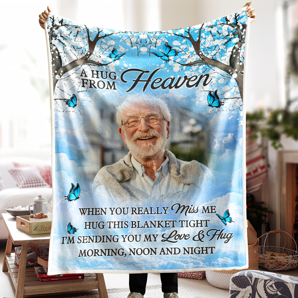 Personalized Cozy Throw for Mom - Custom Family Pictures and Memories