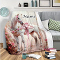 Custom Family Heritage Throw for Grandpa - Personalized Comfort Gift