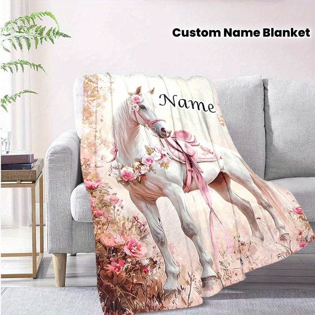 Personalized Memory Treasure Throw - Custom Story Blanket for Home