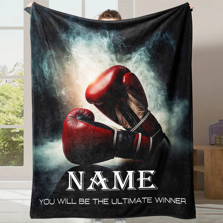 Custom Romantic Blanket - Personalized Photo Throw for Couples and Partners