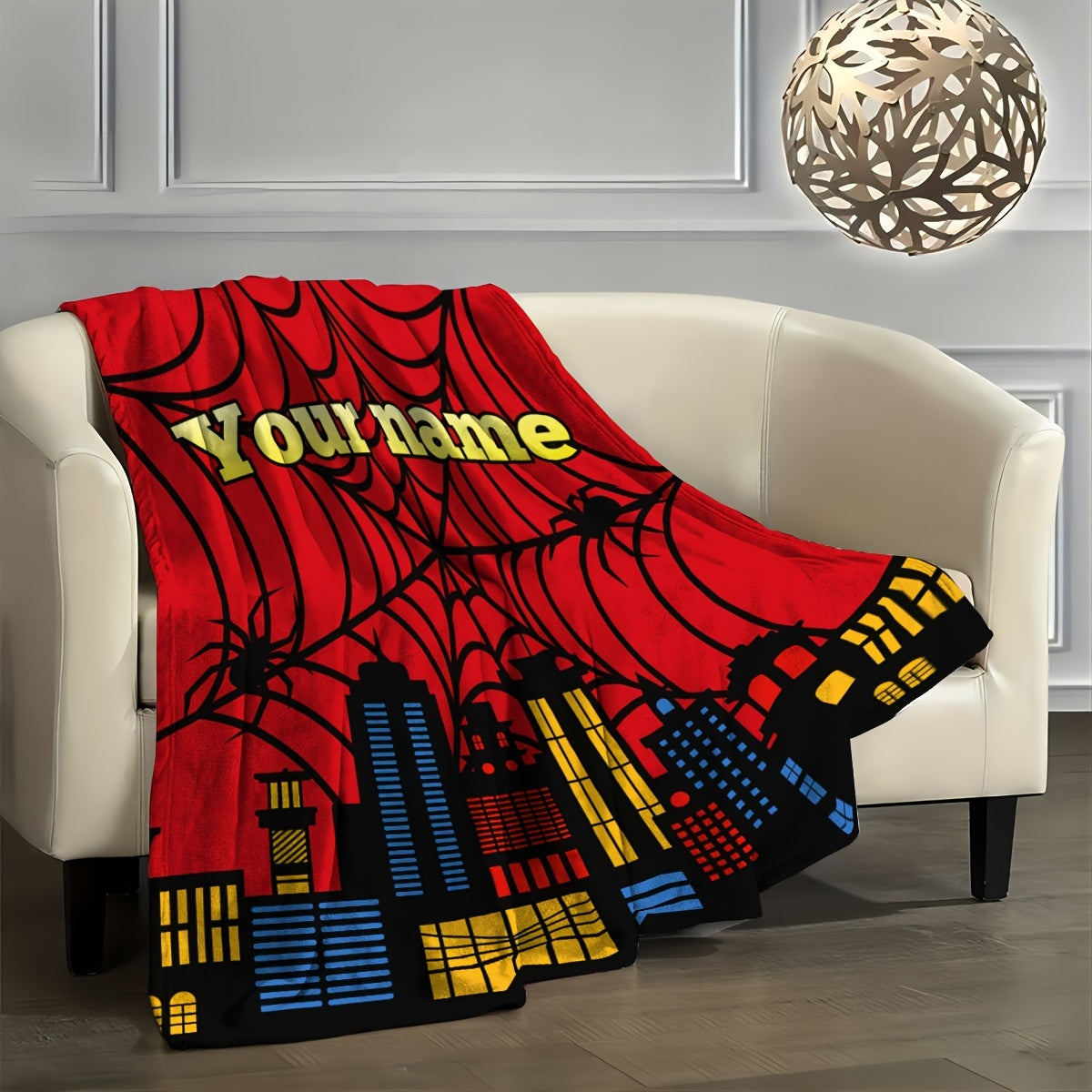 Personalized Couple Story Blanket - Custom Romantic Memory Throw