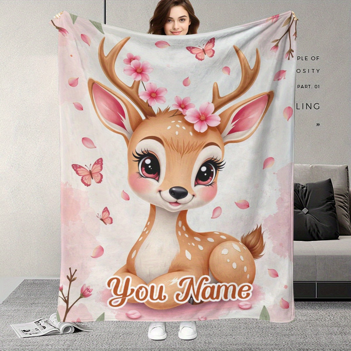 Personalized Family Memory Throw - Warm Comfort Blanket
