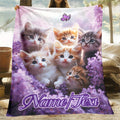 Personalized Children's Keepsake Throw - Custom Family Picture Blanket