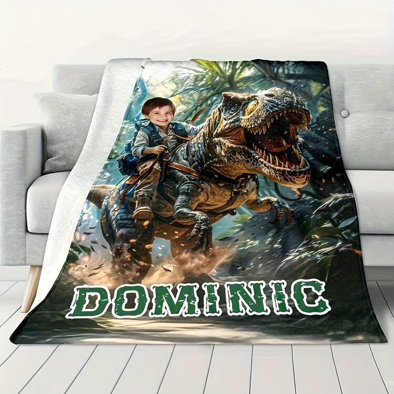 Custom Romantic Keepsake Blanket - Photo Print Design