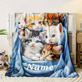 Personalized Couple Celebration Throw - Custom Wedding Memory Blanket