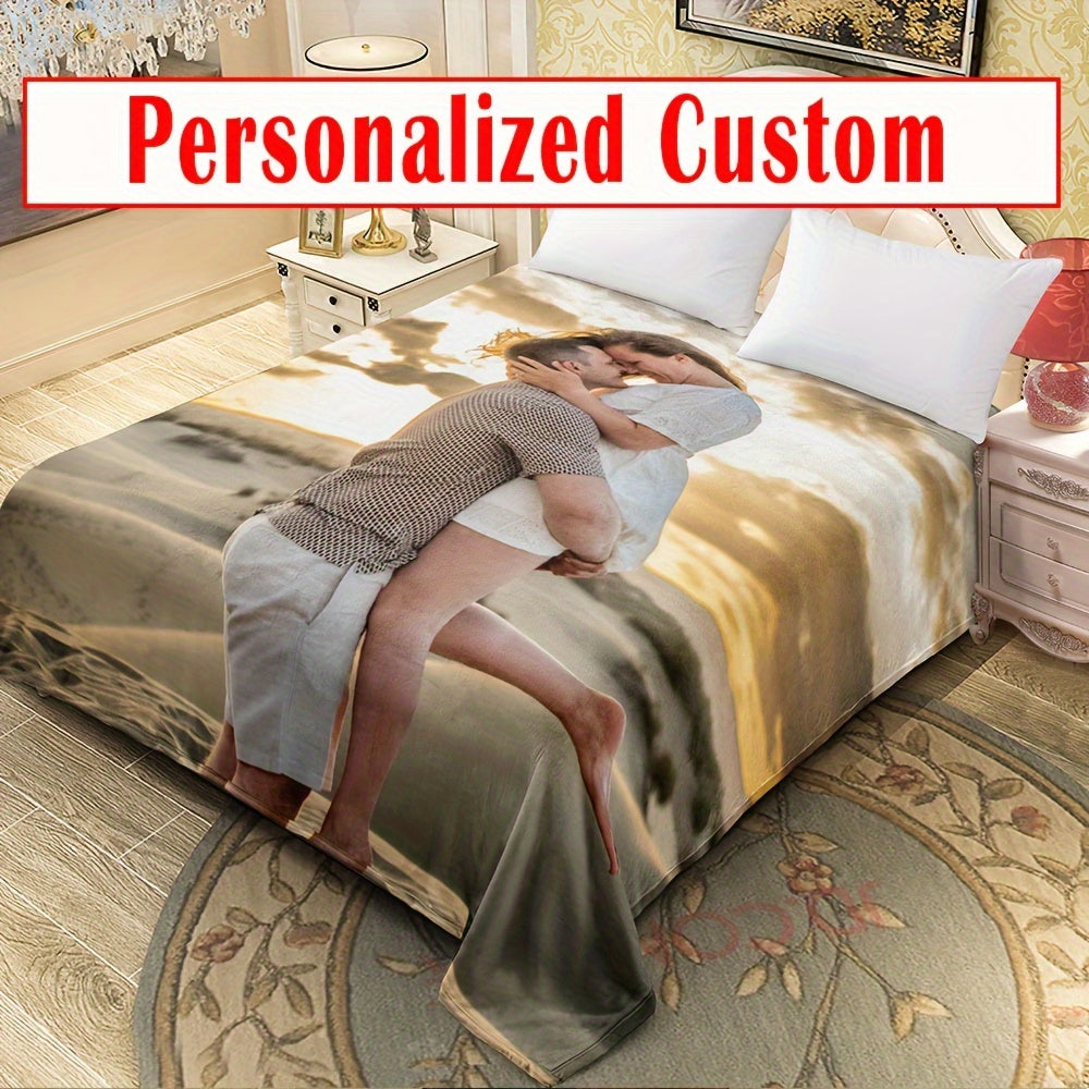 Personalized Home Throw Blanket - Soft Flannel Comfort