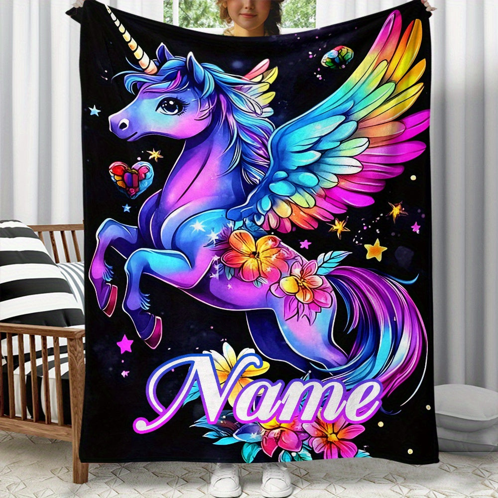 Custom Family Story Blanket for Mom - Personalized Photo Design