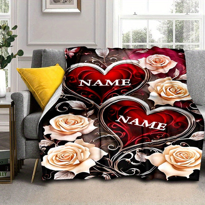 Custom Love Celebration Blanket - Personalized Pictures and Memories