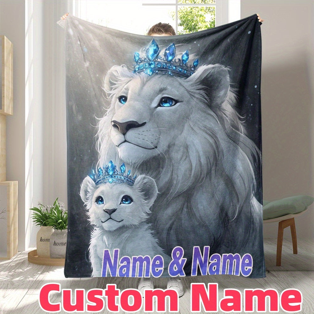 Personalized Kids Story Blanket - Custom Family Moments Collection