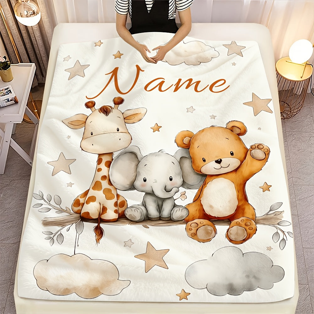 Custom Baby Memory Blanket - Personalized Keepsake Gift