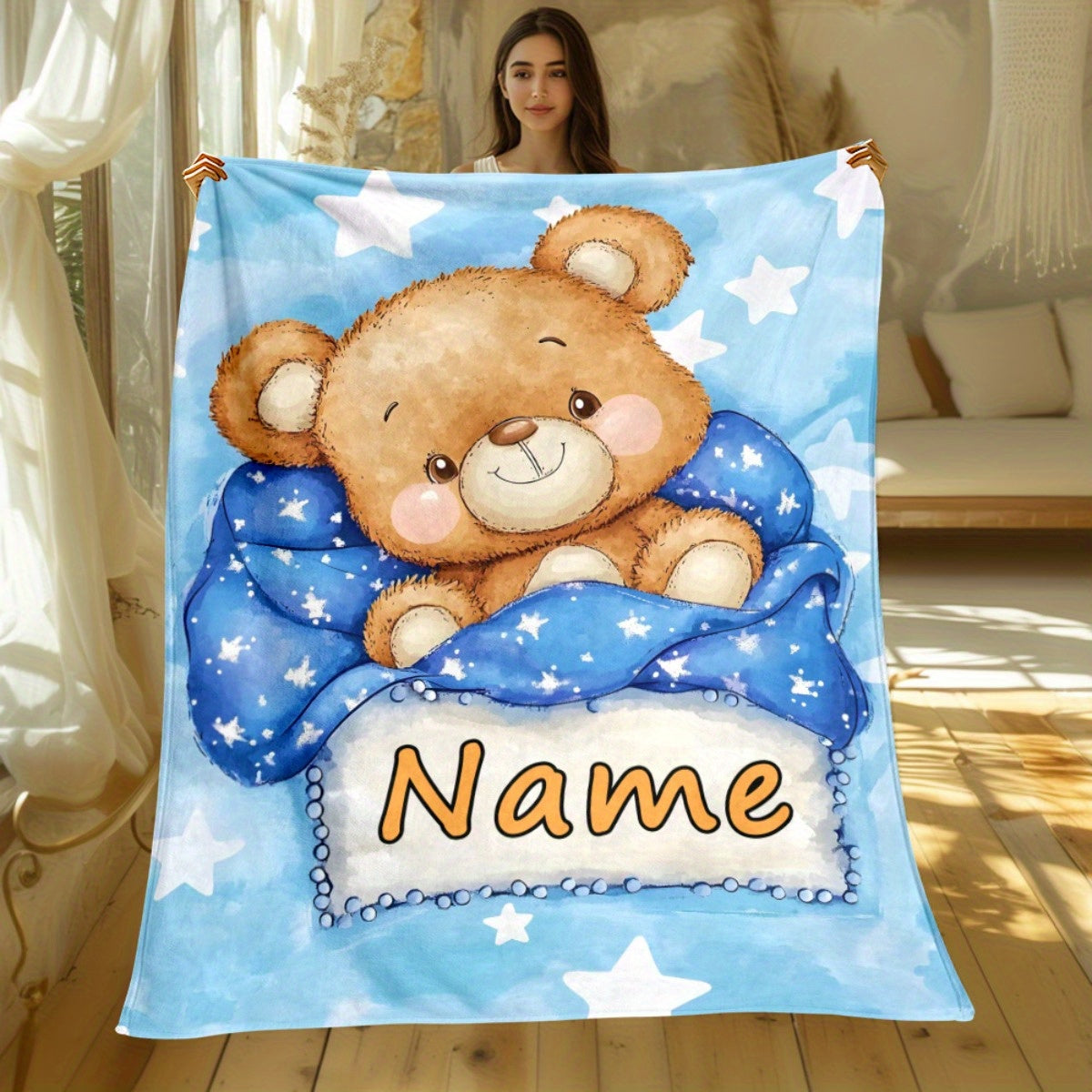 Custom Celebration Blanket - Personalized Family Gift