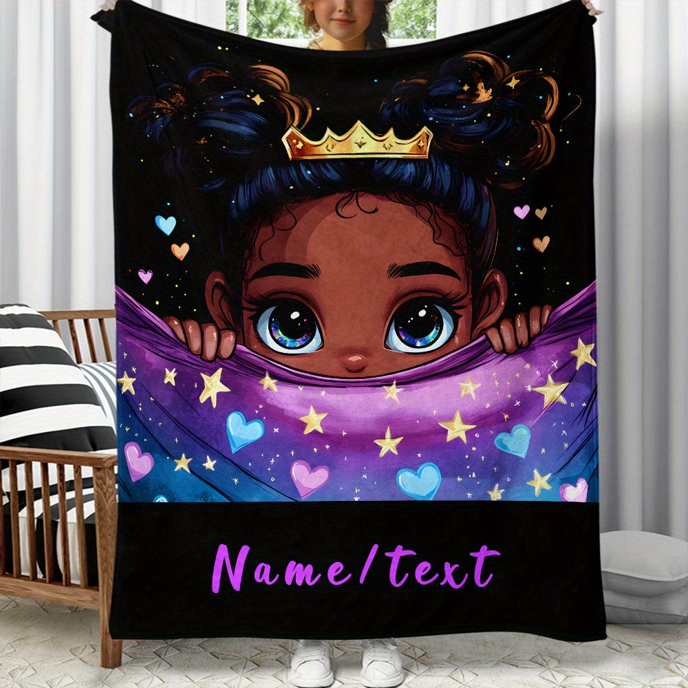 Custom Nursery Photo Blanket - Personalized Family Decor