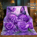 Personalized Family Heritage Throw - Custom Photo Keepsake Design