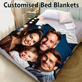 Personalized Grandpa Memory Throw - Warm Family Keepsake