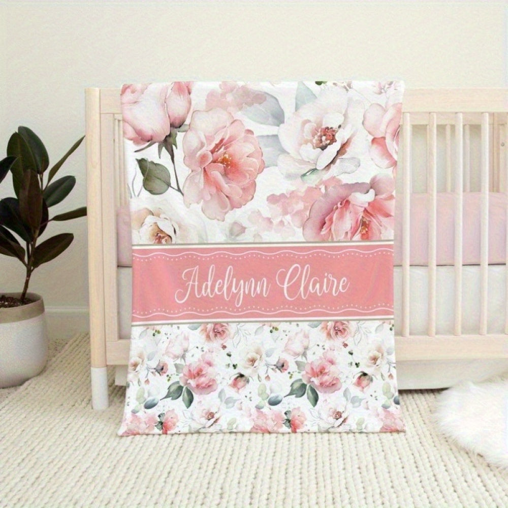 Personalized Grandpa Keepsake Throw - Custom Family Story Collection