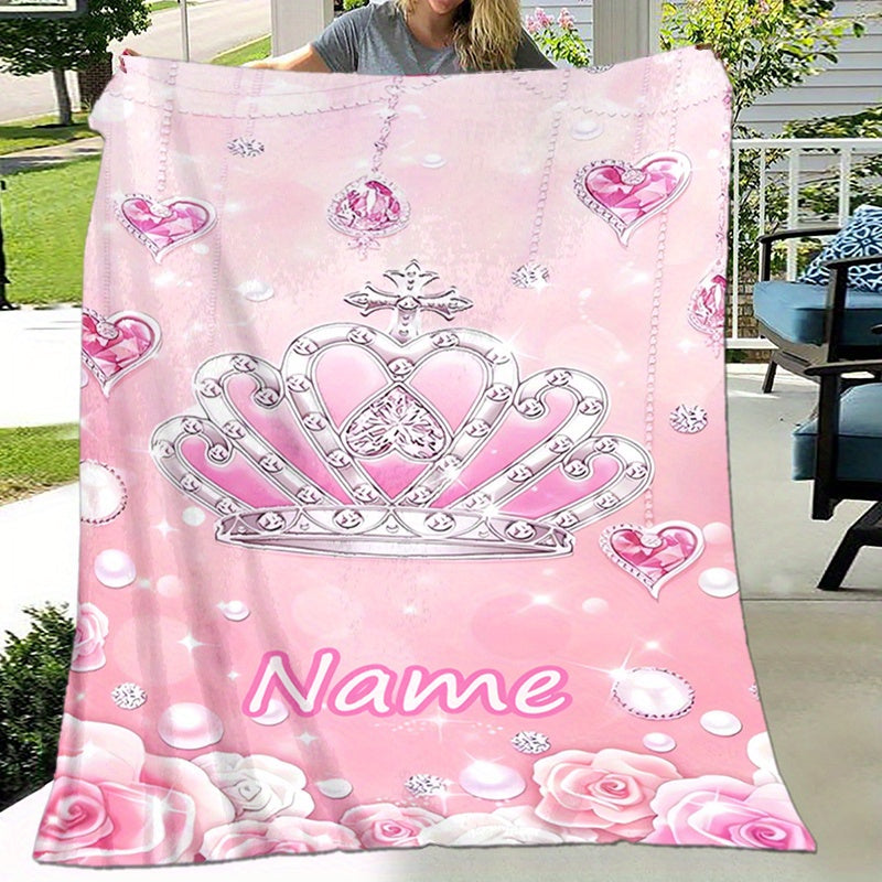 Personalized Pet Portrait Throw - Soft Comfort Blanket