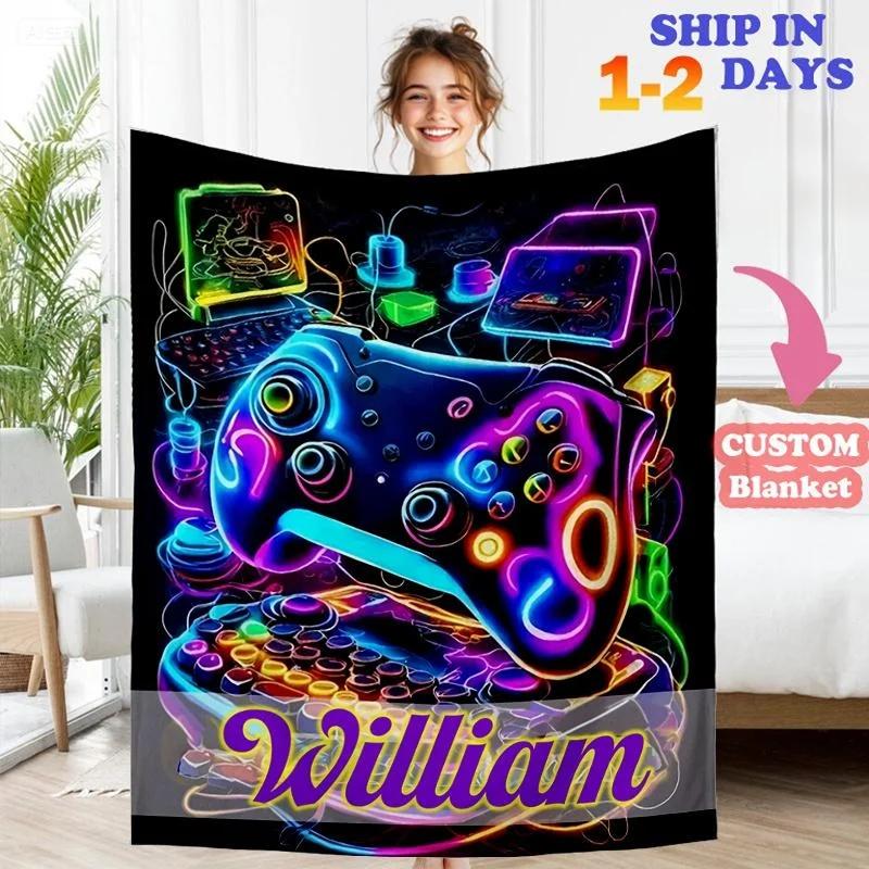 Custom Printed Family Blanket - Soft Personalized Design