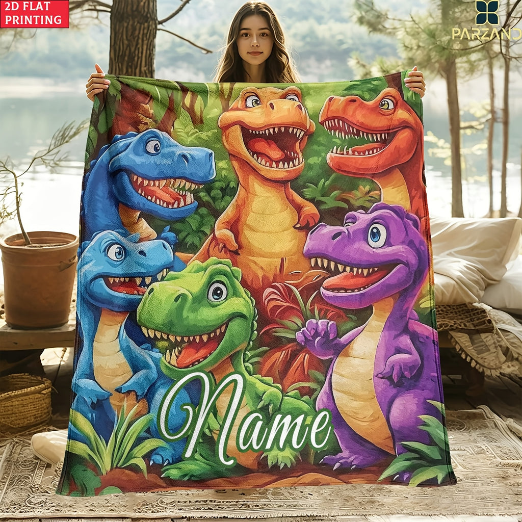 Custom Storytelling Throw Blanket - Personalized Family Photos and Moments