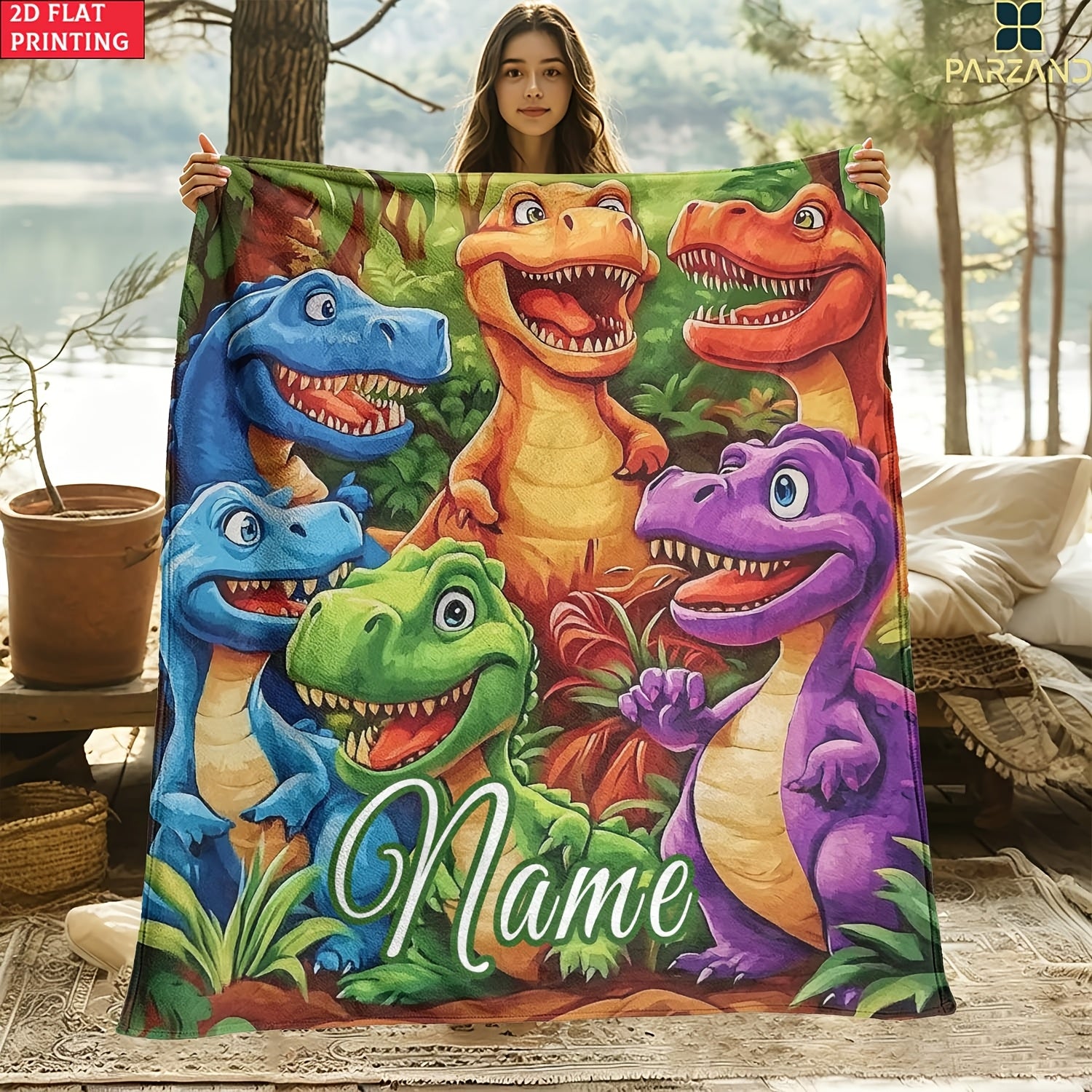 Custom Storytelling Throw Blanket - Personalized Family Photos and Moments