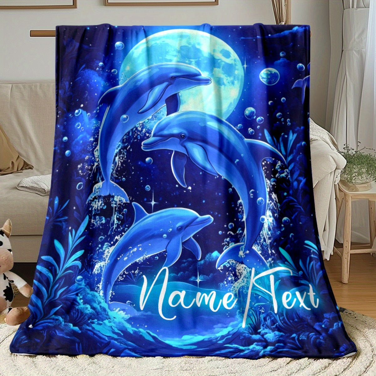 Personalized Retirement Story Throw - Custom Family Memory Blanket