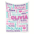 Personalized Father's Day Throw - Warm Family Comfort