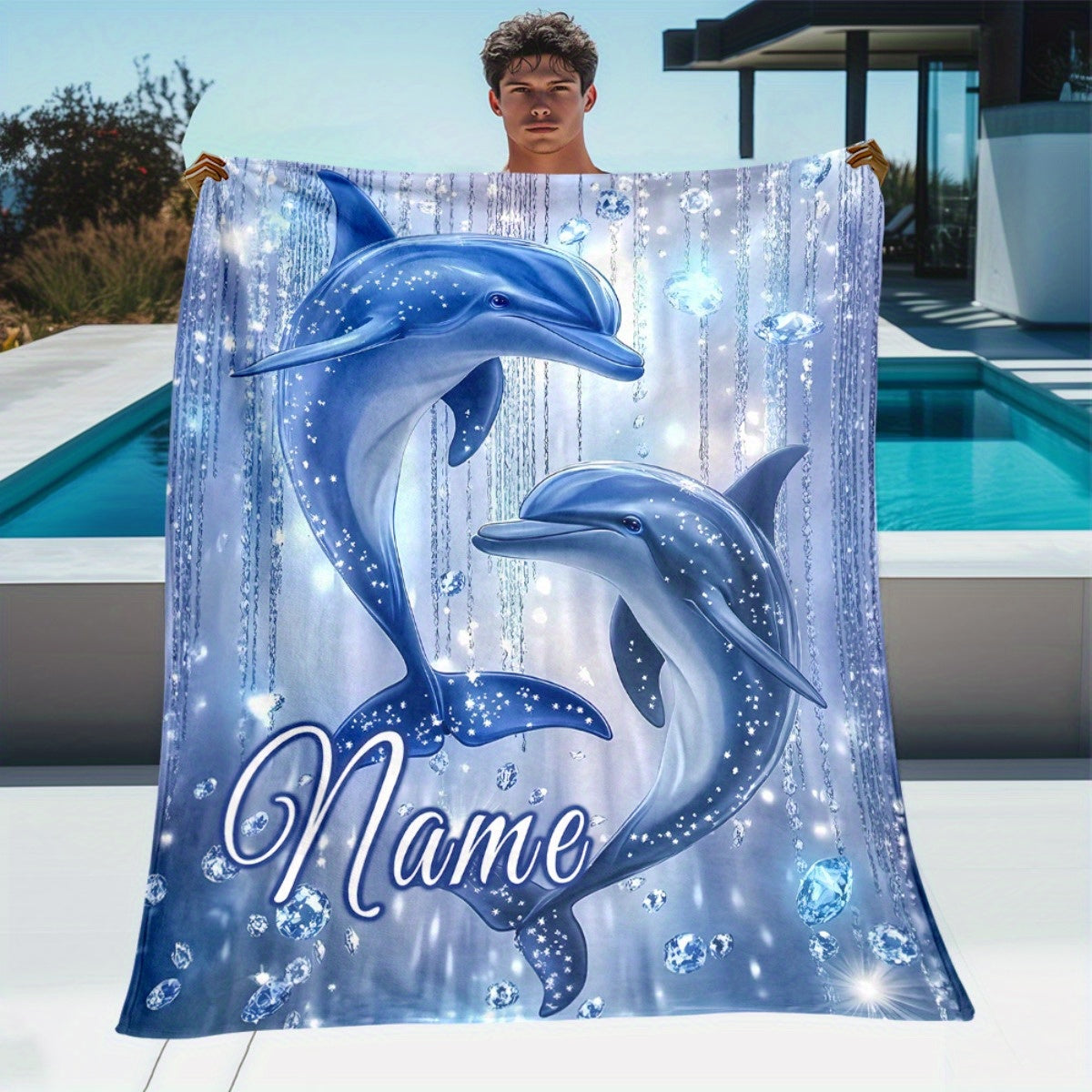 Custom Photo Blanket for Family - Personalized Cozy Throw