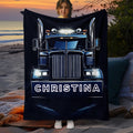 Personalized Bestie Throw Blanket - Custom Cozy Memory Collection