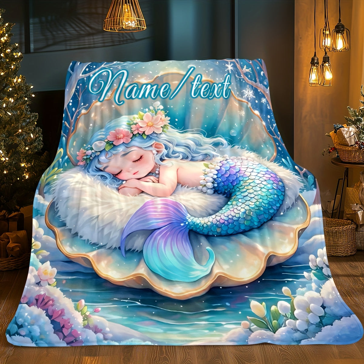 Custom Anniversary Blanket - Personalized Couple Photo Throw for Home Comfort