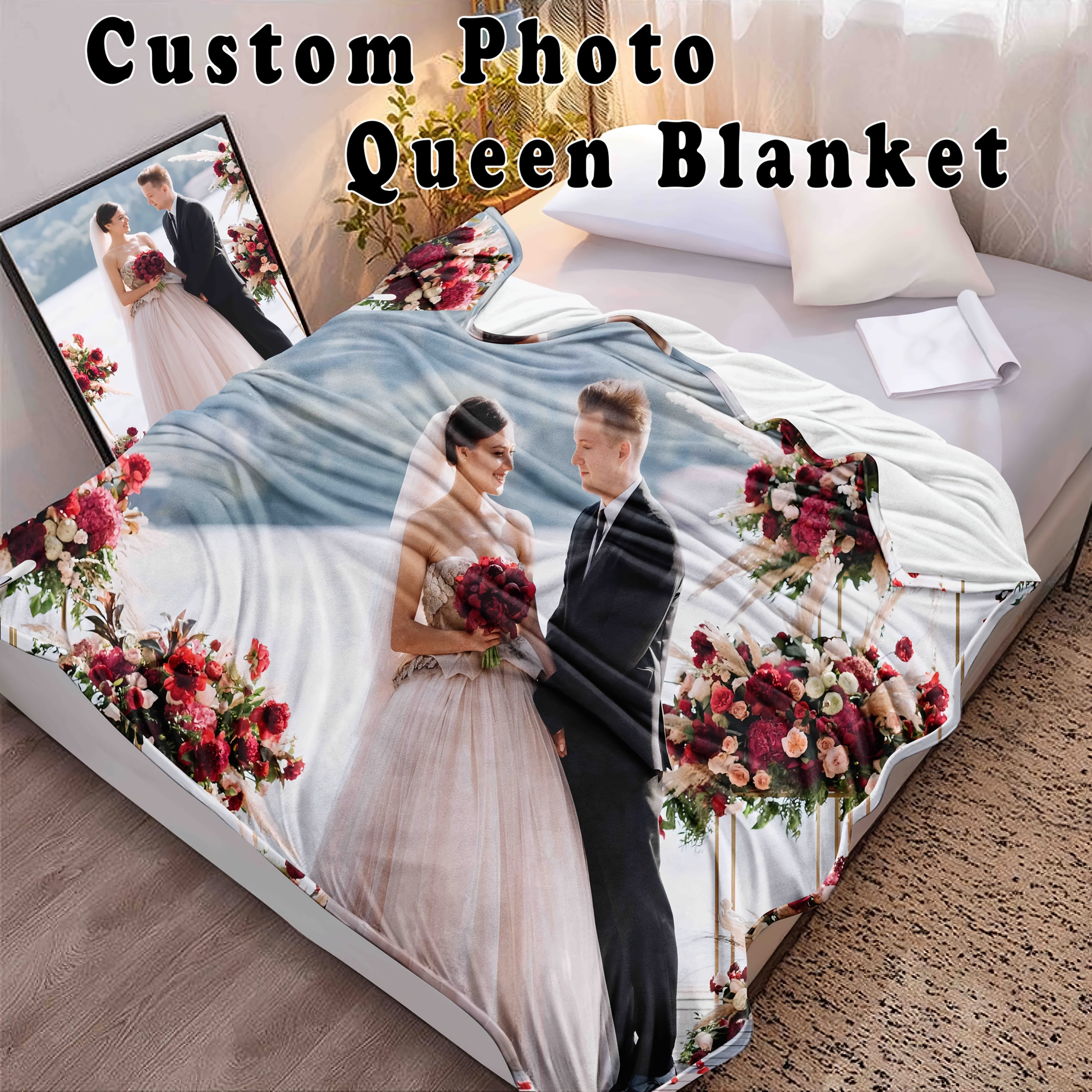 Custom Picture Blanket - Personalized Home Essential