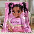 Custom Baby Story Blanket - Personalized Cozy Family Collection