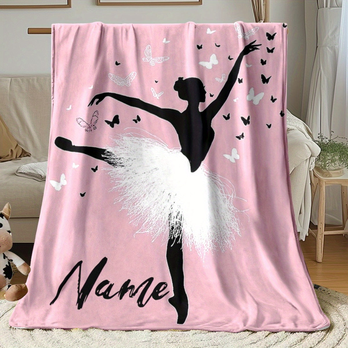 Custom Child Story Blanket - Personalized Keepsake for Family Memories