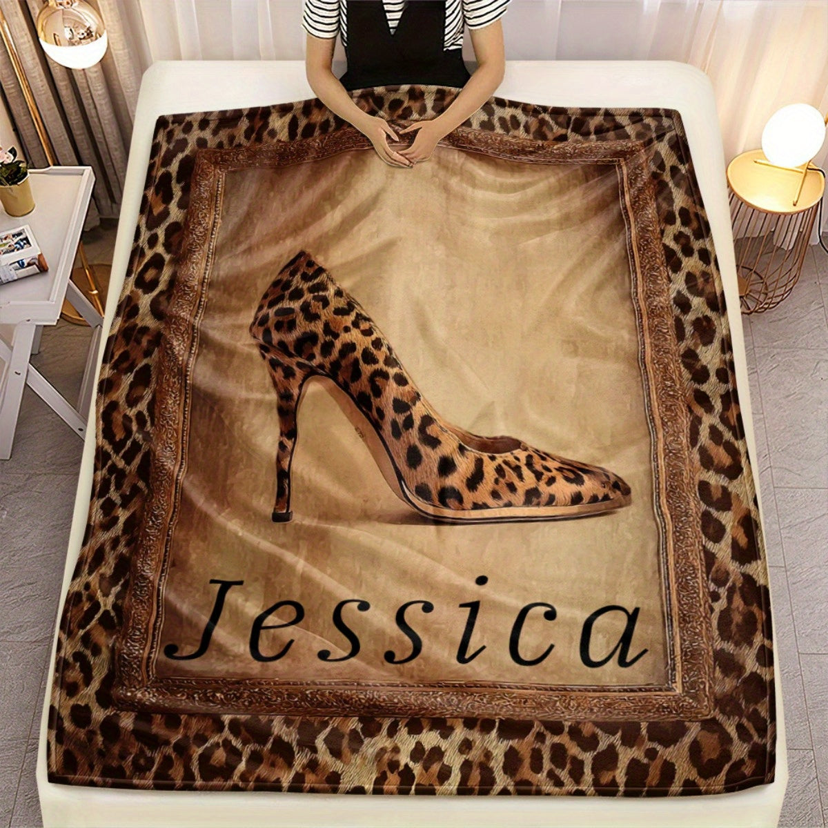 Custom Blanket with Pictures - Soft Personalized Photo Throw