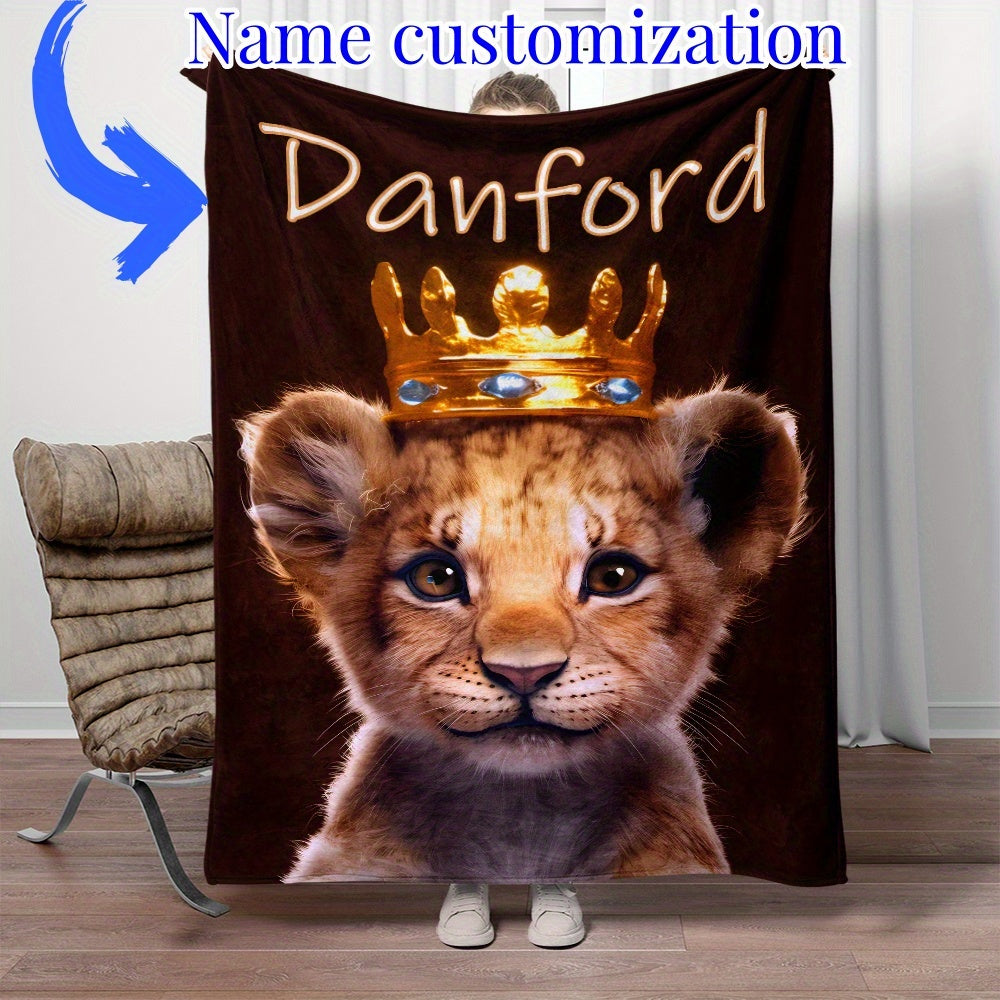 Personalized Baby Photo Keepsake - Cozy Home Throw