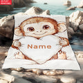 Custom Family Baby Blanket - Personalized Story and Memories