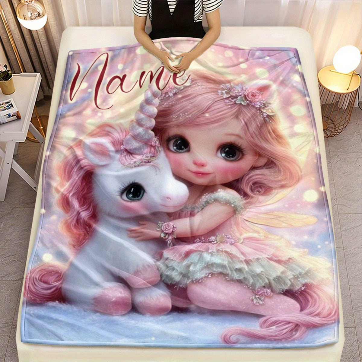 Custom Printed Family Throw - Warm Everyday Comfort