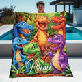 Custom Family Memory Blanket - Personalized Printed Throw