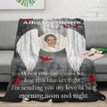 Custom Couple Photo Blanket - Personalized Romantic Gift