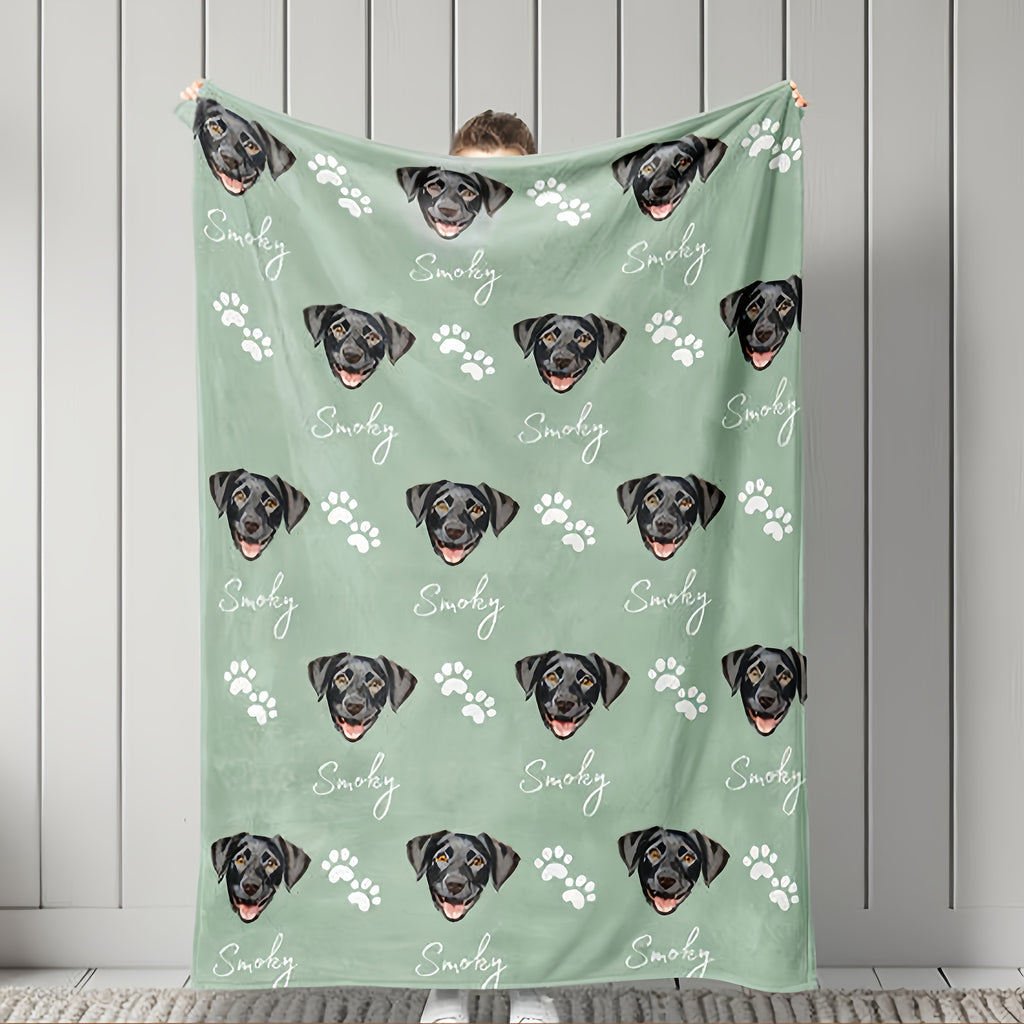 Custom Memory Collection Throw - Personalized Home Accent