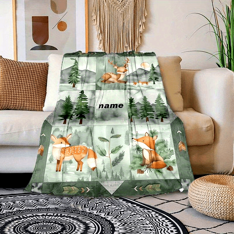Personalized Picture Comfort Blanket - Custom Memory Throw Design
