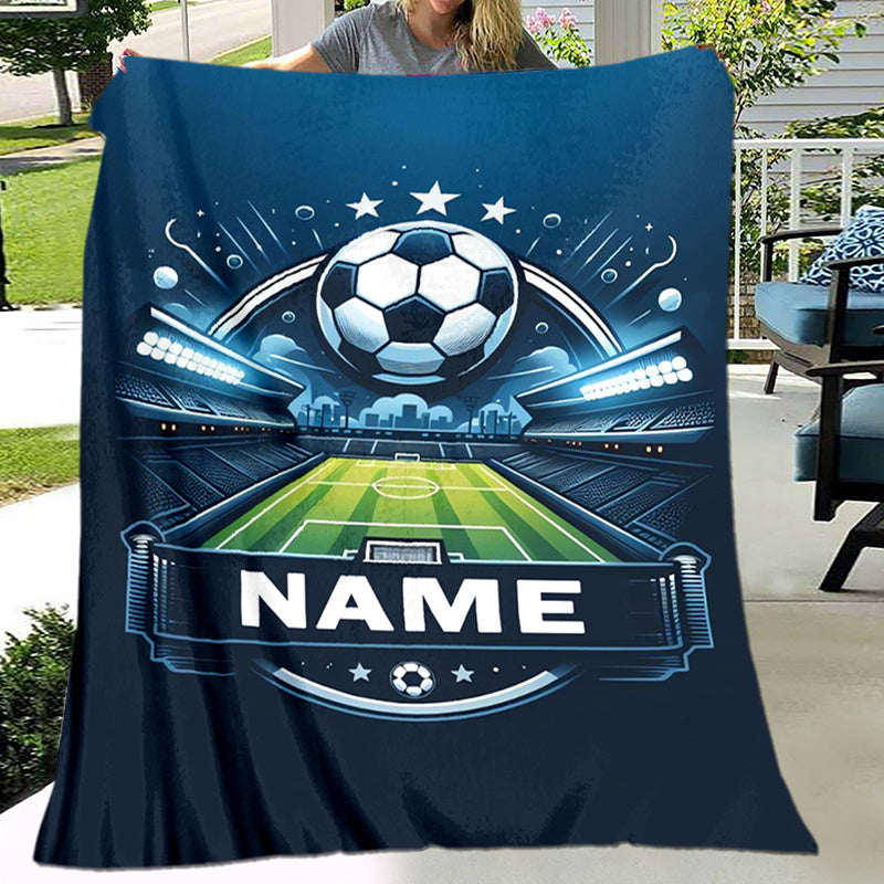 Personalized Family Story Blanket - Custom Cozy Throw with Favorite Photos