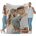 Personalized Warm Throw Blanket - Custom Pictures for Meaningful Gifts