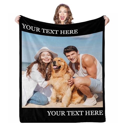 Personalized Journey Blanket - Custom Pictures from Special Trips