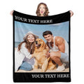 Personalized Journey Blanket - Custom Pictures from Special Trips