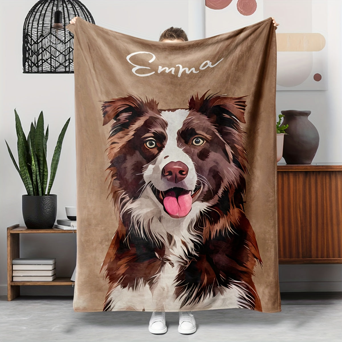 Personalized Photo Blanket for Couples - Memory Gift