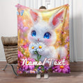Custom Photo Blanket - Personalized Family Throw for Cozy Nights and Relaxation