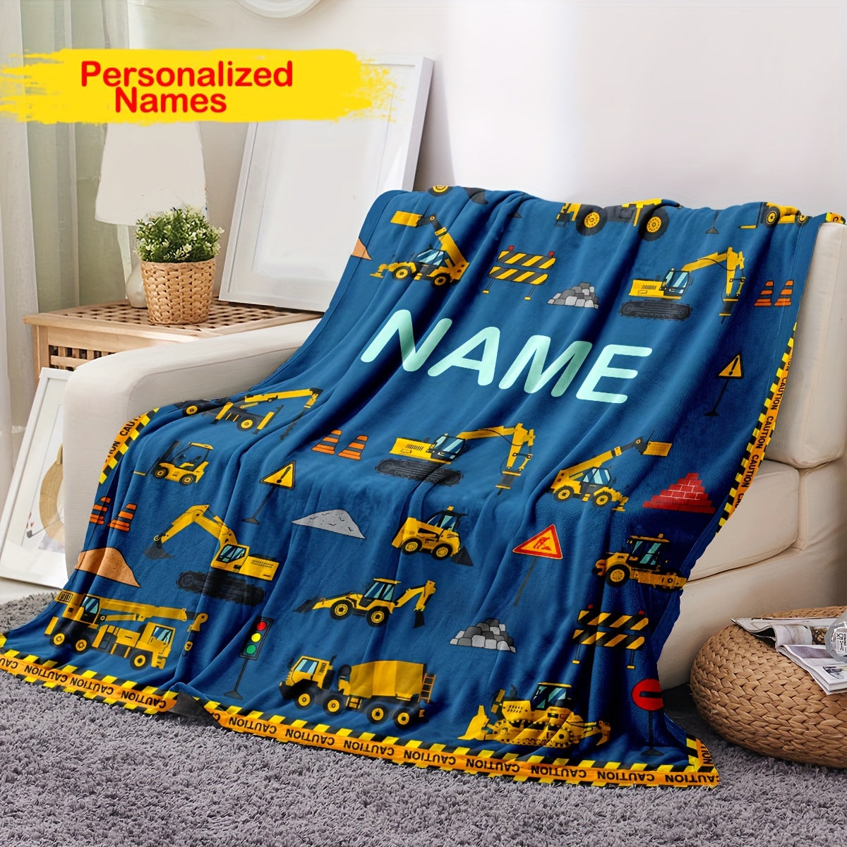 Custom Friendship Story Blanket - Personalized Comfort Keepsake Gift
