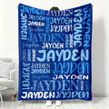 Custom Grandmother Story Blanket - Personalized Cozy Family Photos