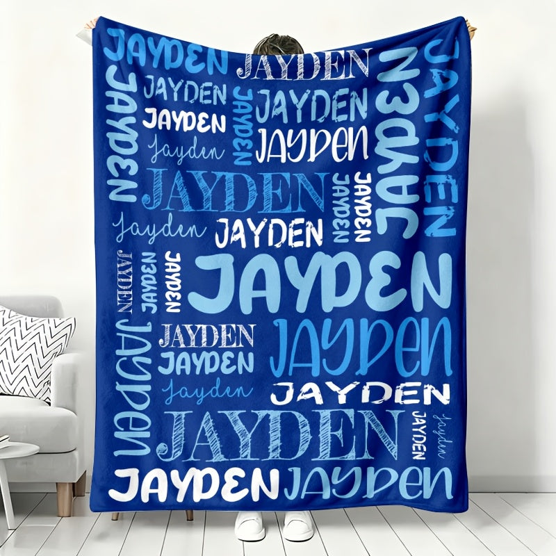 Custom Grandmother Story Blanket - Personalized Cozy Family Photos