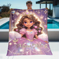 Custom Memory Throw Blanket - Personalized Photos on Soft Fleece Fabric