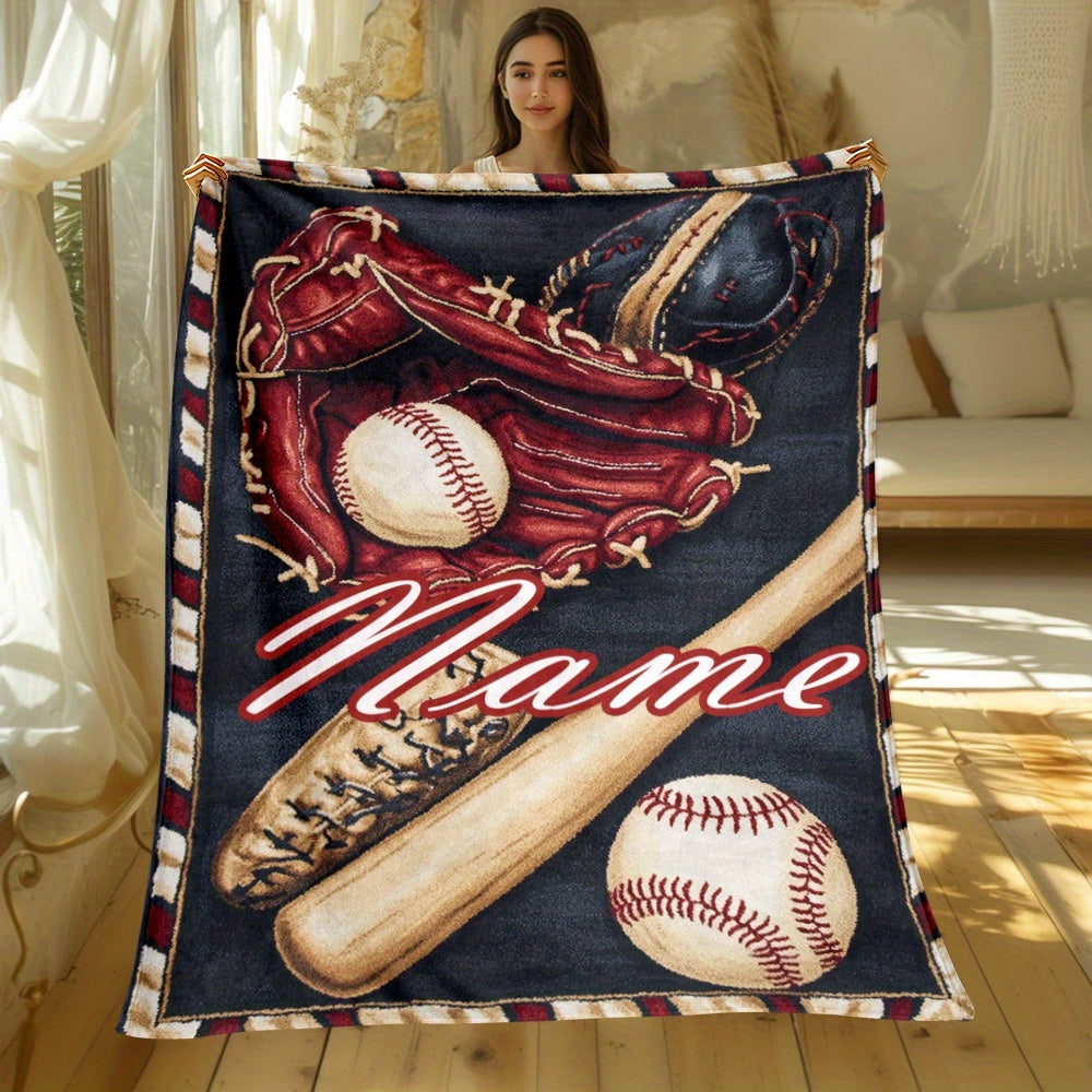 Custom Picture Blanket for Sofa - Personalized Comfort Throw